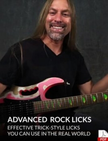 GuitarZoom Advanced Rock Licks with Steve Stine TUTORiAL